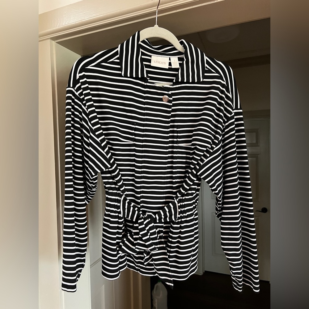 Black Chico’s Jacket Size 1